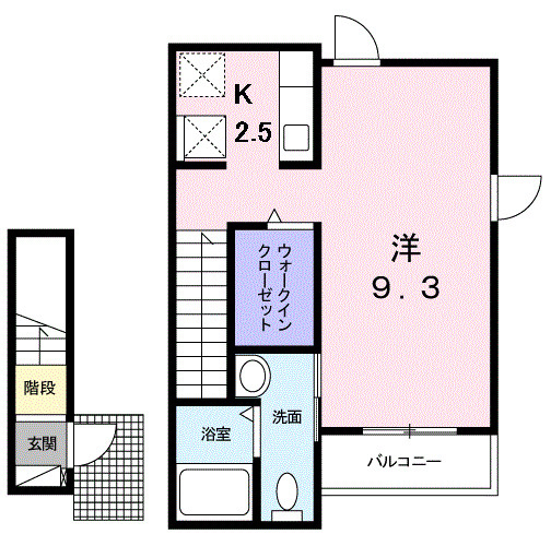 ラ　フォレスタの間取り