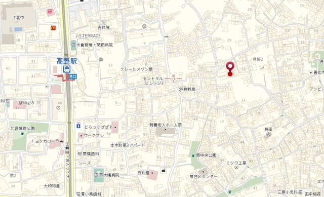 Ｌａ　Ｆａｍｉｌｌｅ　ラファミーユの地図|★案内図★