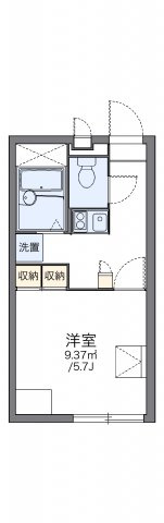 レオパレス楓の間取り
