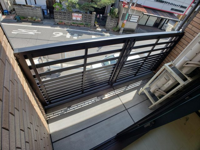 レオネクストエストⅡのバルコニー