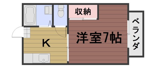 パシフィック青江の間取り