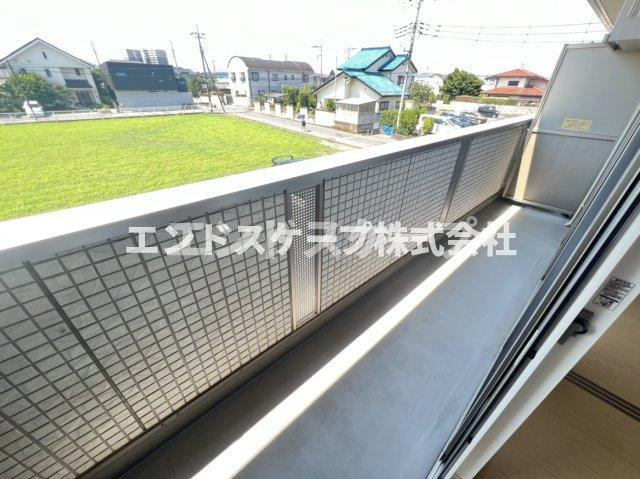 グレイスリーフのバルコニー|高崎、前橋のお部屋探しはエンドスケープまで！お客様の理想お聞かせ下さい♪
