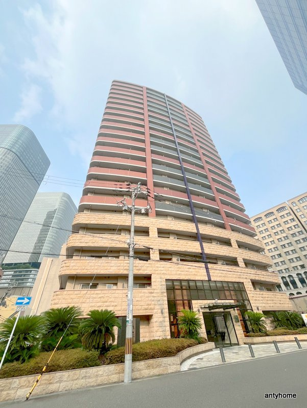 カスタリアタワー肥後橋　仲介手数料無料の外観