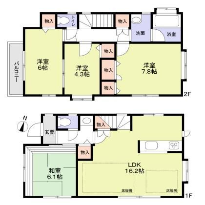 【間取り】 | 世田谷区桜上水３丁目戸建