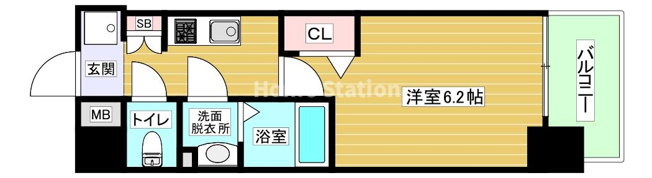 【間取り】 | Alivis福島海老江