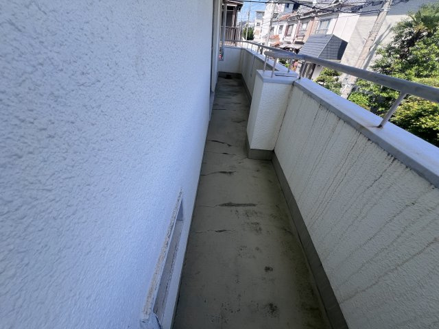 赤峯マンションのバルコニー