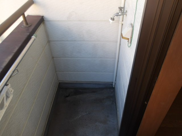 ヴィラＡのバルコニー