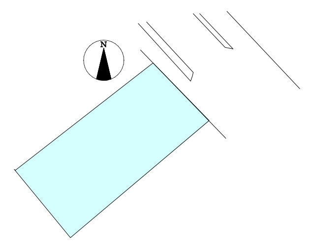 妻鳥町　売倉庫の区画図
