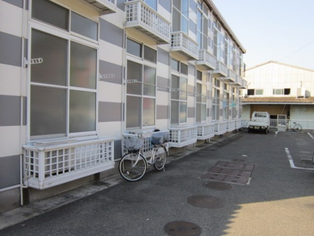レオパレスいずみのバルコニー