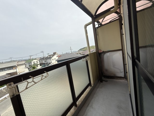 オーキッドコートのバルコニー