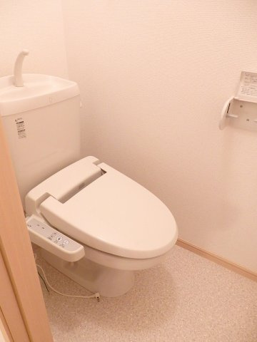 サニーウエル　ヴィラのトイレ|落ち着いたトイレです