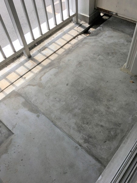 ビレッジハウス下更地2号棟のバルコニー|ビレッジハウスの同一物件・同一タイプの間取りの写真です