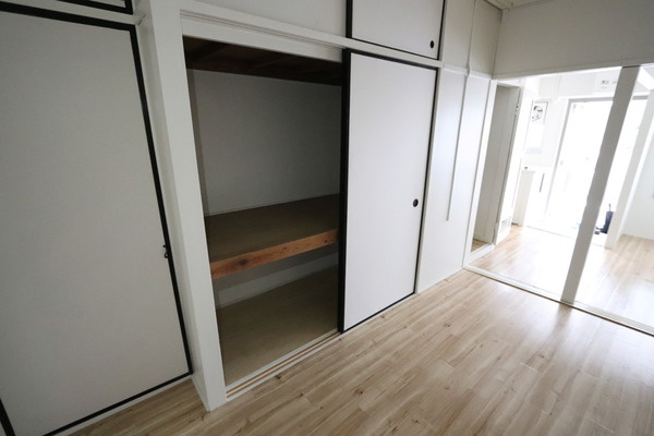 ビレッジハウス下更地2号棟の収納|ビレッジハウスの同一物件・同一タイプの間取りの写真です