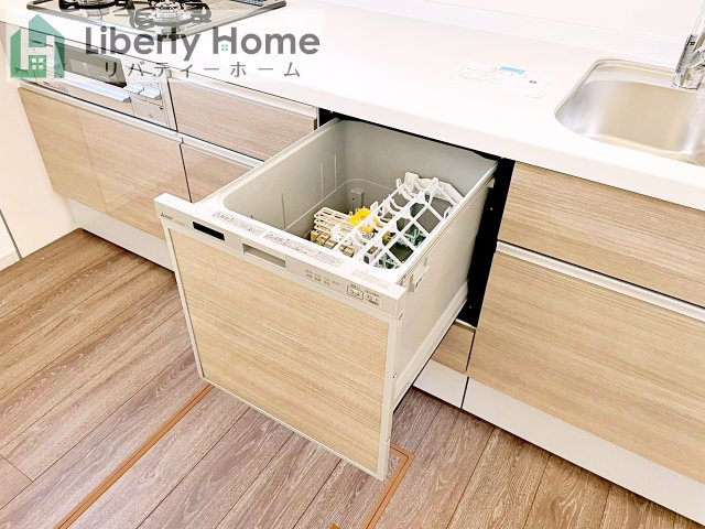 牛久市牛久町7期　新築戸建　1号棟のキッチン