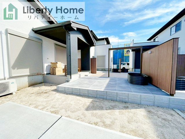 牛久市牛久町7期　新築戸建　1号棟の庭