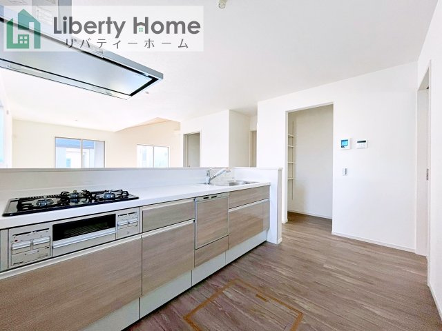 牛久市牛久町7期　新築戸建　1号棟のキッチン