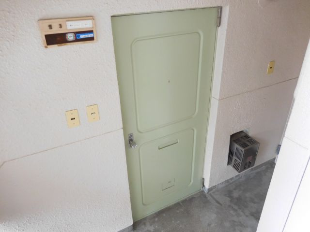 暁マンションのエントランス