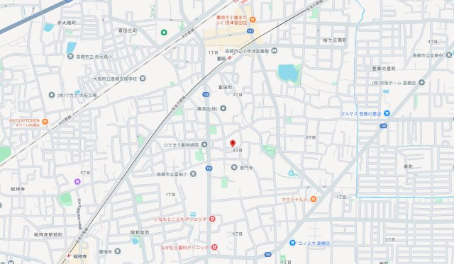 暁マンションの地図