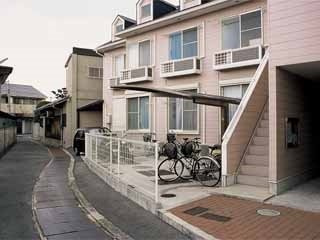 レオパレス藤本Ⅱのエントランス