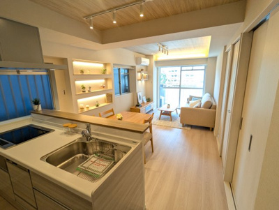 【居間・リビング】 | トーア南砂マンション