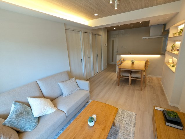 トーア南砂マンションの居間・リビング