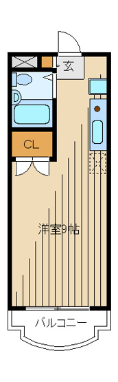 【間取り】 | シュウカーネルⅡ