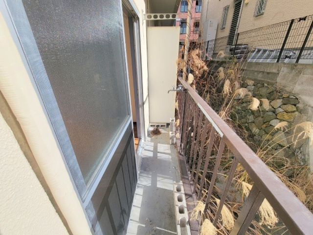 M1マンションのバルコニー