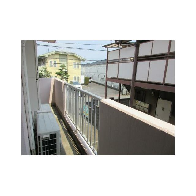 トキワ第２マンションのバルコニー