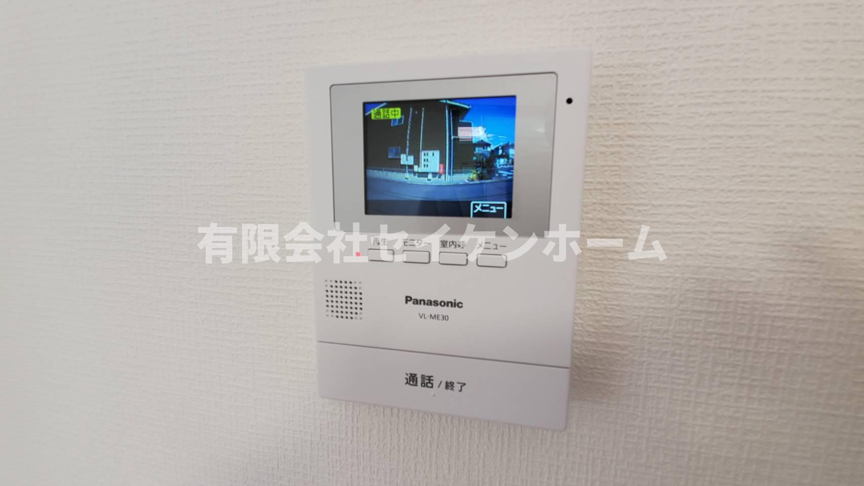 熊谷市押切　中古戸建の防犯設備