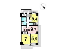 【間取り】 | 朝日プラザ高畑東