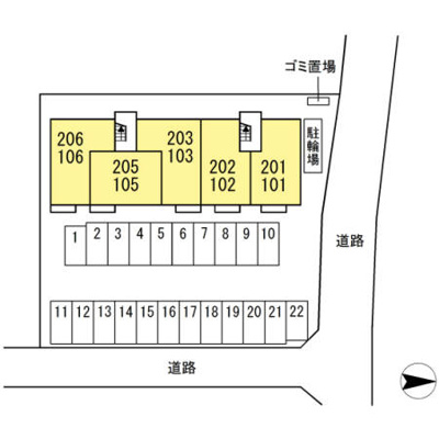 【区画図】 | アリエッタ湯野