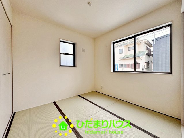 宮代町川端　新築一戸建て　01　リーブルガーデンの和室|4.5帖の和室！！