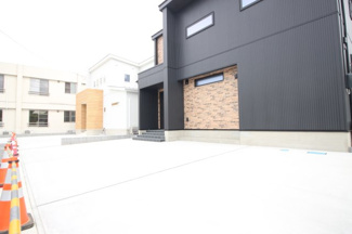 【駐車場】 | 大島小学校・郡山第六中学校区　郡山市富田町菱内　ウェルズホーム　No８ | 駐車場スペース４台可能で広々しています♪