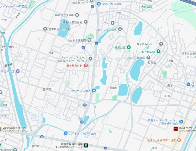神戸市西区玉津町高津橋　第2期　新築一戸建ての地図