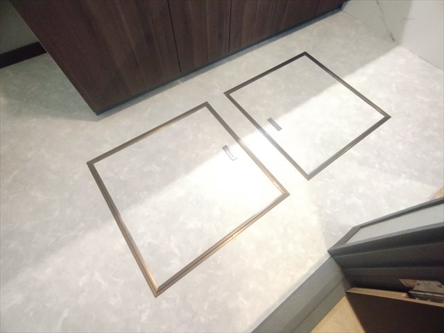 【キッチン】 | 滑川町月輪 | キッチン床下収納庫