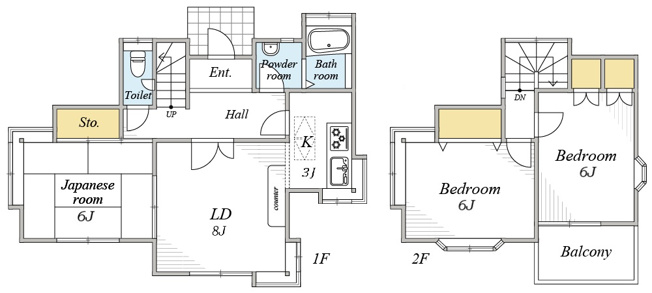 【間取り】 | 滑川町月輪 | ３LDK