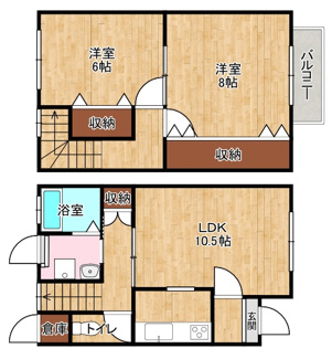 【間取り】 | House I SANBANKAN