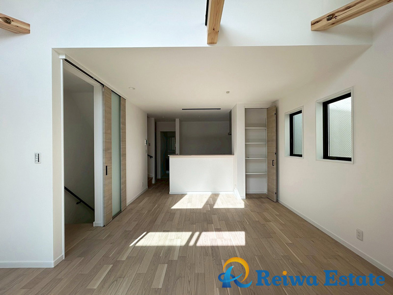 新築戸建　茅ヶ崎市緑が浜の居間・リビング