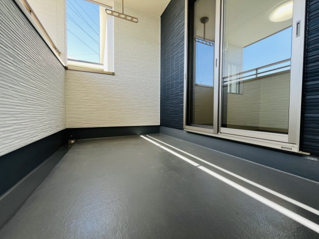 【バルコニー】 | 熊谷市上之第8期　ワイウッドコート　新築戸建　全8区画　6号棟