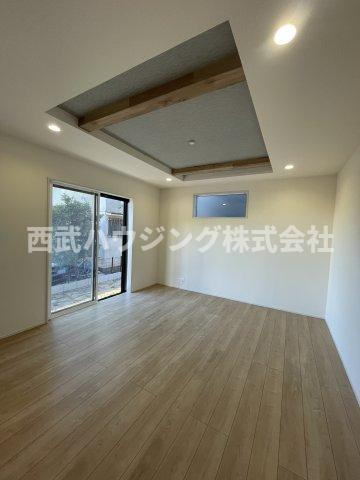 【仲介手数料無料】狭山市富士見２丁目全２棟　２号棟　狭山新築住宅西武ハウジングの居間・リビング