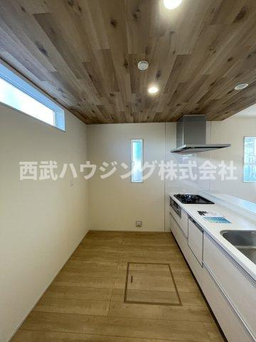 【仲介手数料無料】狭山市富士見２丁目全２棟　２号棟　狭山新築住宅西武ハウジングのキッチン