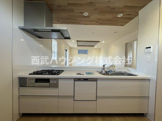 【仲介手数料無料】狭山市富士見２丁目全２棟　２号棟　狭山新築住宅西武ハウジングのキッチン