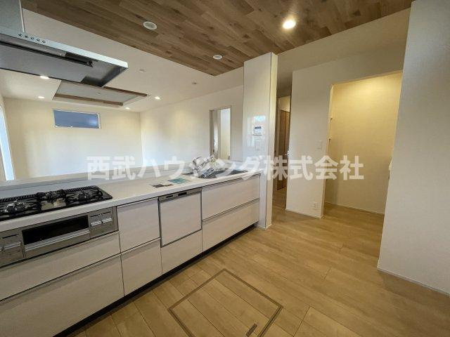 【仲介手数料無料】狭山市富士見２丁目全２棟　２号棟　狭山新築住宅西武ハウジングのキッチン