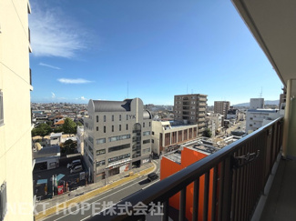 【展望】 | 伊丹駅前ファミリーハイツ | ８階部分で周囲の目線も気になりません！！