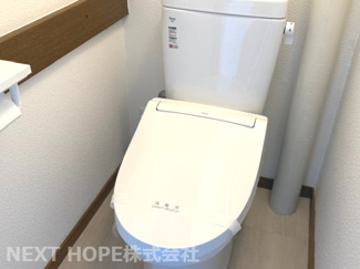 【トイレ】 | 伊丹駅前ファミリーハイツ | 新品のトイレです♪気持ちよくご入居していただけます！！