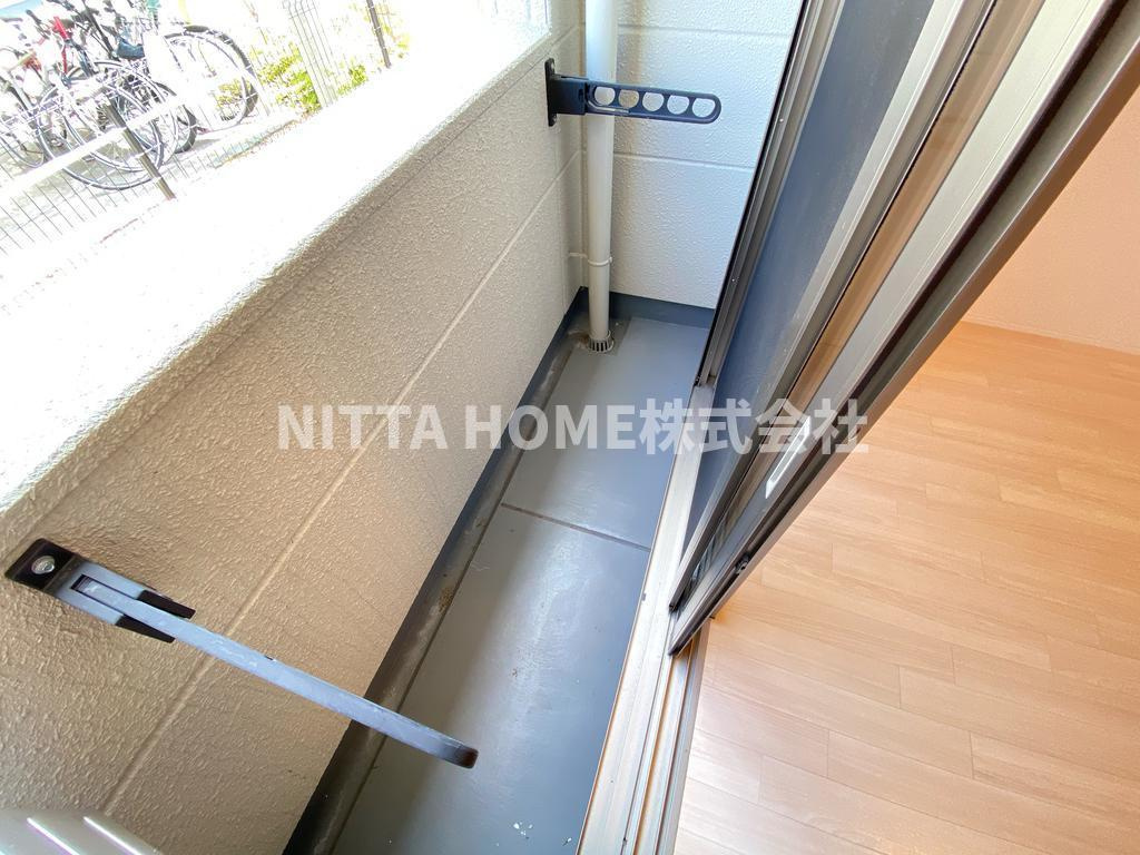 コモンサージのバルコニー|広々バルコニーも魅力的♪