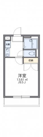 レオパレス藤本Ｉの間取り