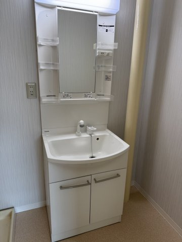 入間郡三芳町大字藤久保の賃貸マンションの独立洗面台