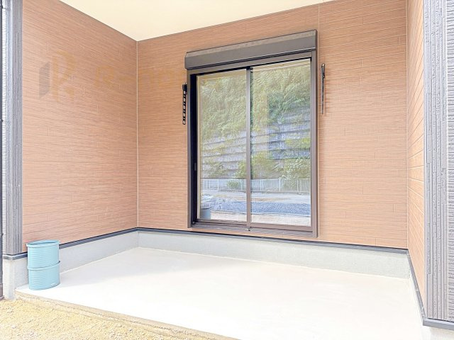 小美玉市小川第1　新築戸建て　1号棟のその他|リビングから出入り可能なテラス！洗濯物を干したり、くつろぎ空間に！