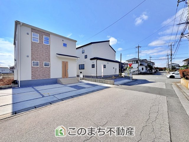 LiveleGarden.S第1下野大光寺　2号棟の前面道路含む現地写真|前面道路含む現地写真